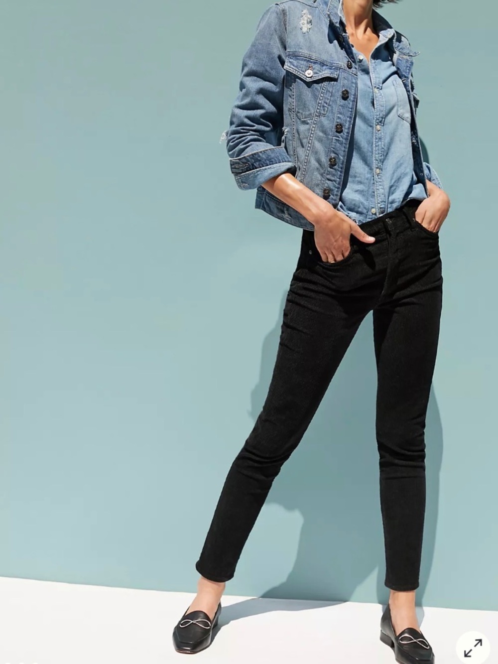 Citizens of Humanity. Olivia Black Ankle Jeans.